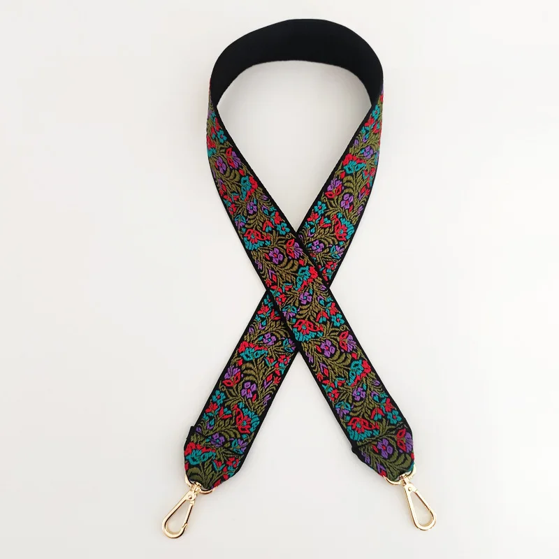 5cm Flower Strap for Bag By The Meter Belt for Knitted Bags Backpack Accessories Handbag Strap for Crossbody