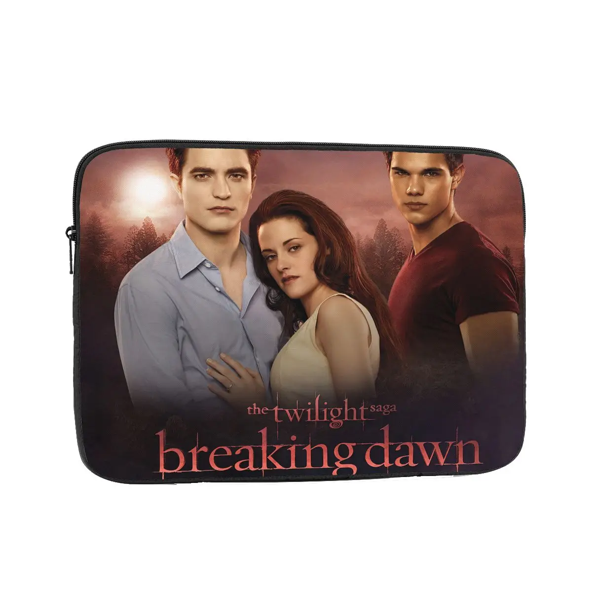 Edward Bella 10 12 13 15 17 Inch Laptop Liner Sleeve Notebook Bag Case The Twilight Saga Breaking Dawn Movie Shockproof Case Bag
