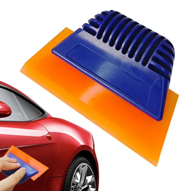 

Silicone Scraper For Car Glass Rubber Squeegee Window Tint Tool Glass Water Wiper Mirror Cleaning Water Blade Car Accessories