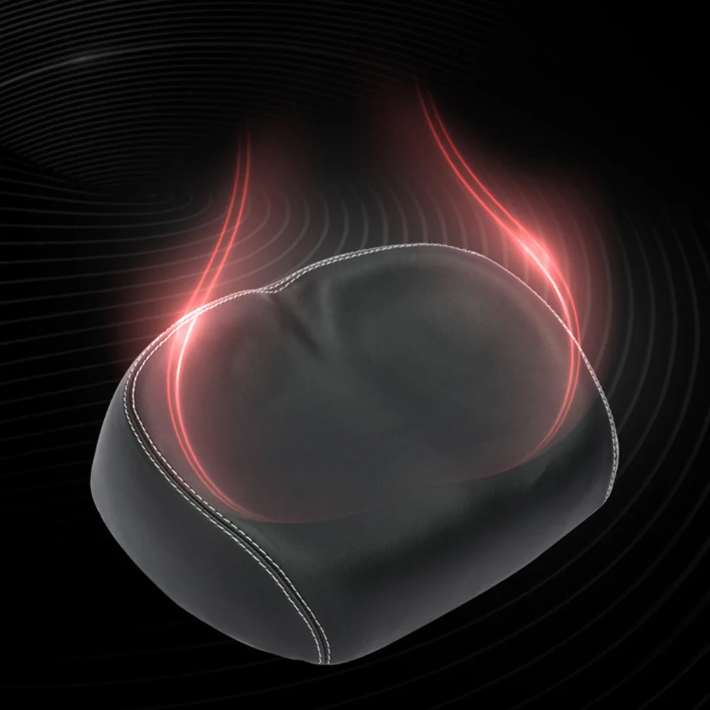 

Thickened PU Bike Saddle Mountain Bike Seat Cushion Breathable Riding Seat Cushion for Bike Sports Outdoor (Black)