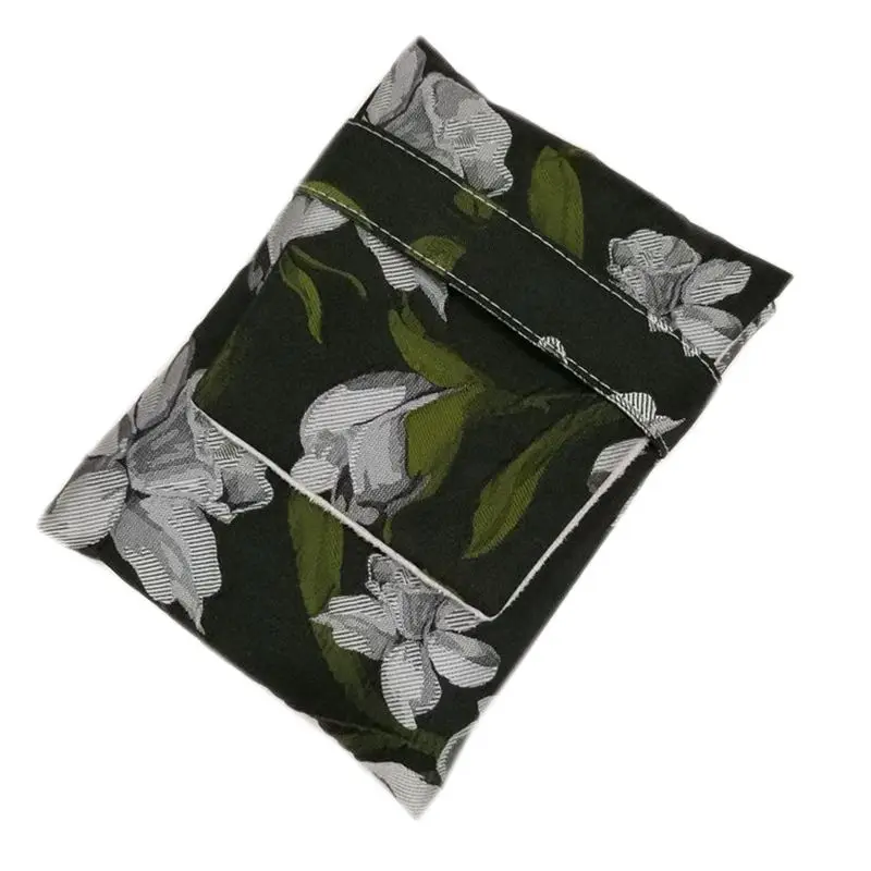 High-quality New Embossed Embroidered Pencil Case, 5-piece Pencil Case, Multi-piece Pencil Case, Portable Black-and-white Cotton