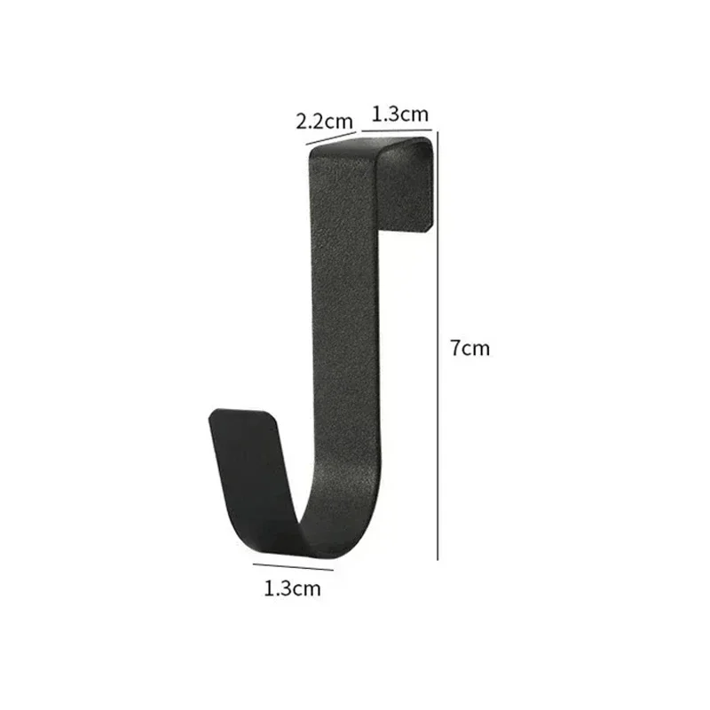 S-Shaped Stainless Steel Hook Door Back Storage Rack Key Organizer For Kitchen Bathroom storage hook,door hook