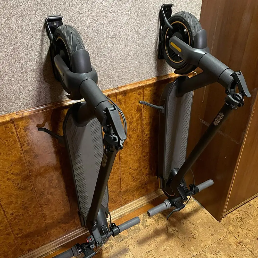 Scooter Wall Mount Hanging Hook Set for M365 Pro 2 Kugoo M4 Steel Display Parking Rack Scooter Parts Accessories