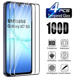 Premium 5G HD Tempered Glass Screen Protector - Ultra Durable 9H Hardness - 2 pieces (For Galaxy A17 5G)