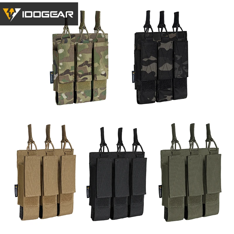 SINAIRSOFT Custodia tattica per caricatore MP5 MP7 con gancio e anello e cinghie di renzione elastiche per accessori per gilet pettorale  18
