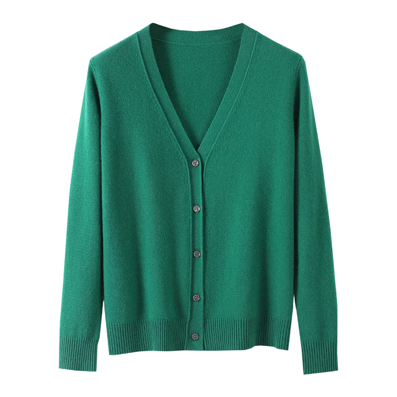 2022cashmeresweatercardiganwomenslongsleevedelegantVintage