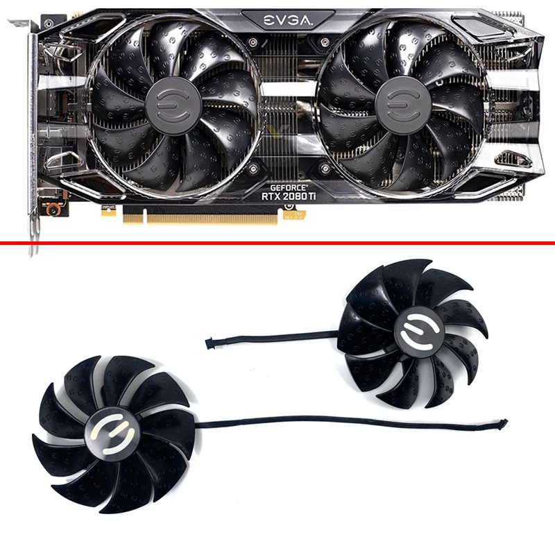 Nuova Ventola 87Mm 4Pin Pld09220S12H Rtx2080 2070 2060 Ti Gpu Per Evga Rtx 2060 2070 2080 2080Ti Xc Gaming Gpu Cooler Fan