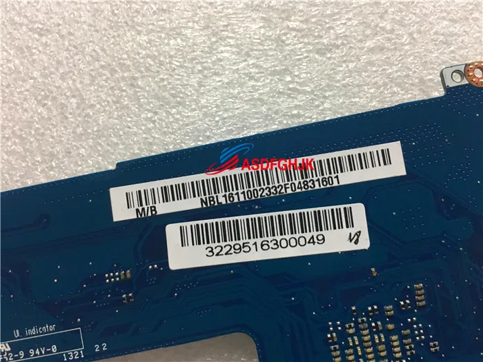 Original FOR Acer Iconia B1-A71 Tablet Motherboard Logic 16GB 1.2GHz NB.L1611.002 NBL1611002 VSJEV LA-A031P Works Perfectly