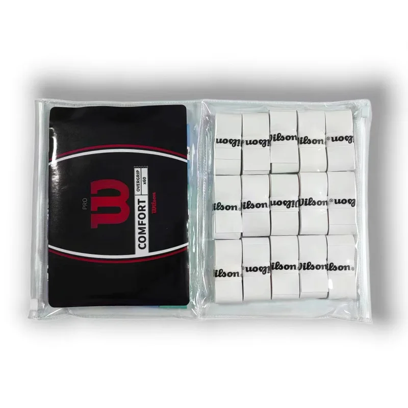 30/15 Pcs WILSON Original Overgrip High Quality Hand Glue Non-Slip Belt Padel Beach Tennis Pickleball Racket Grip Accessories