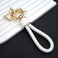 White keychain 2