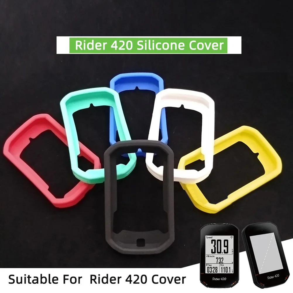 

Чехол для велосипедного компьютера с HD-пленкой для Bryton Rider 320 420, детали для велосипедного компьютера, противоударные чехлы, аксессуары для велосипеда