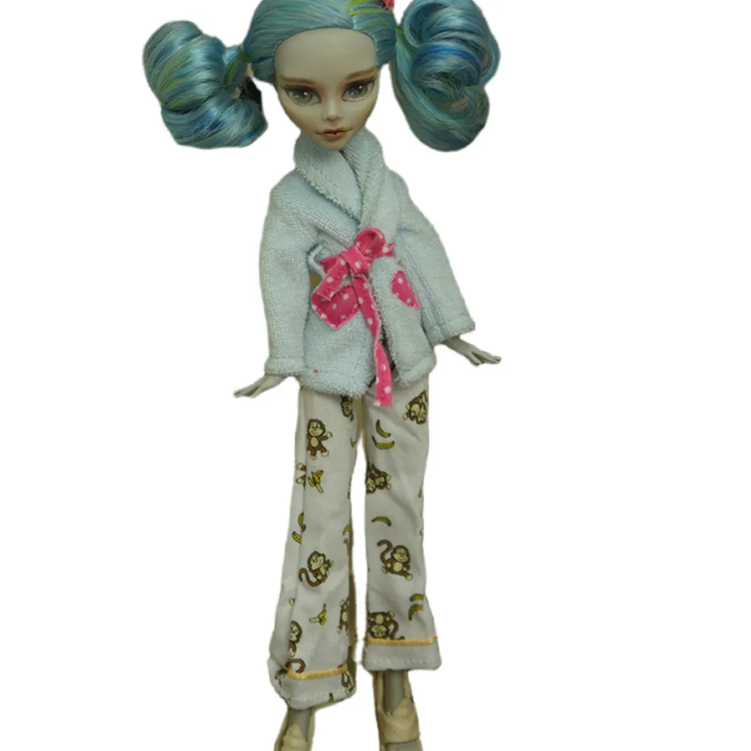 Doll Clothing Set Fashion Dress Jeans Outfits Coats DIY Personality Clothes Set Girl Toy Decors
