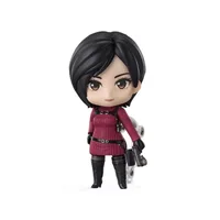تمثال أنمي على طراز Q-Version من لعبة Resident Evil 4 Remake 2337 #   ليون 2761 #   ديكور مكتبي قابل للتجميع بتصميم وجه آدا وونج المتحرك للمعجبين 5