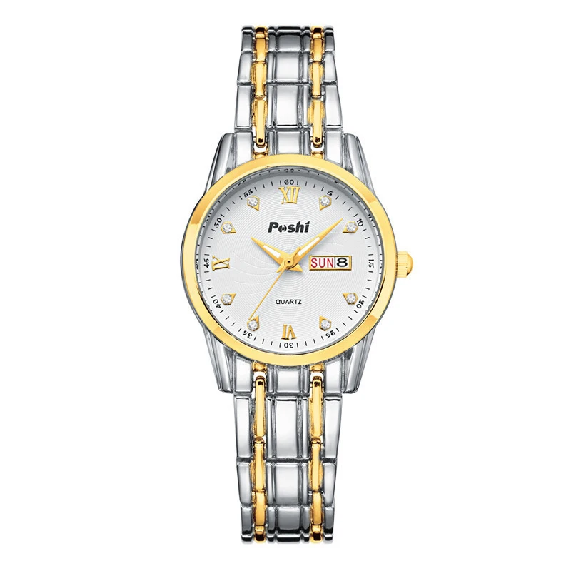 Luxury Women Watch Light-luxury Ladies Fashion Quartz Watch Stainless Steel Business Female Clock Leisure Bracelet Wristwatch