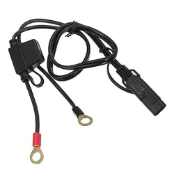 12V Motorcycle Battery Charger Terminal to SAE Quick Disconnect Cable Motorcycle Battery Output Connector