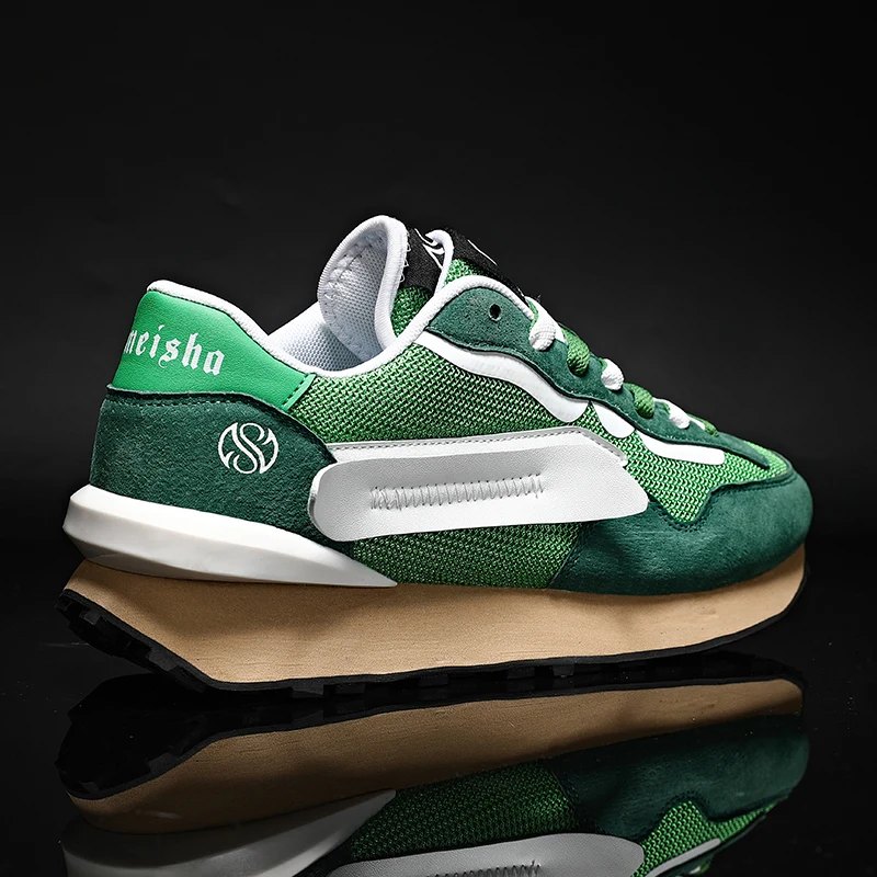 

Good Quality Men Leather Golf Sport Shoes Comfortable Male Golfer Jogging Shoes Suede Leather Youth Fashion Golf Training Shoes