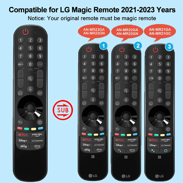 ORIGINAL LG AKB76043102 MR23GA LG Magic Remote Control With Sling