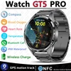 GT5 PRO Smart Watch Men Watch 5 Pro AMOLED HD Screen Bluetooth Call GPS Trajectory NFC Heart Rate Compass SmartWatches 2025 New 1