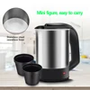 Mini Electric Kettle Tea Coffee Stainless Steel 1000W Portable Travel Water Boiler Pot 0.5L For Hotel Family Trip 4