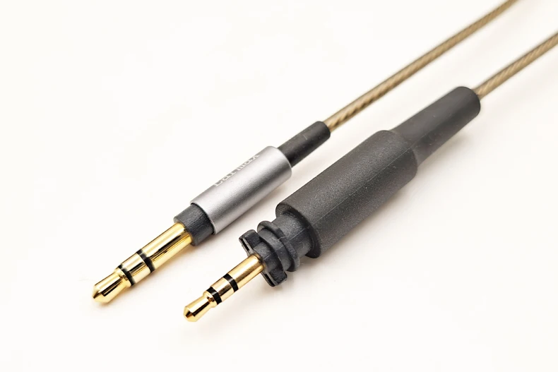 For Philips Headset SHP9000 SHP8900 SHP895 SRH440 SRH840 SRH840A SRH440A 940 750DJ Replaceable Silver Plated Cable