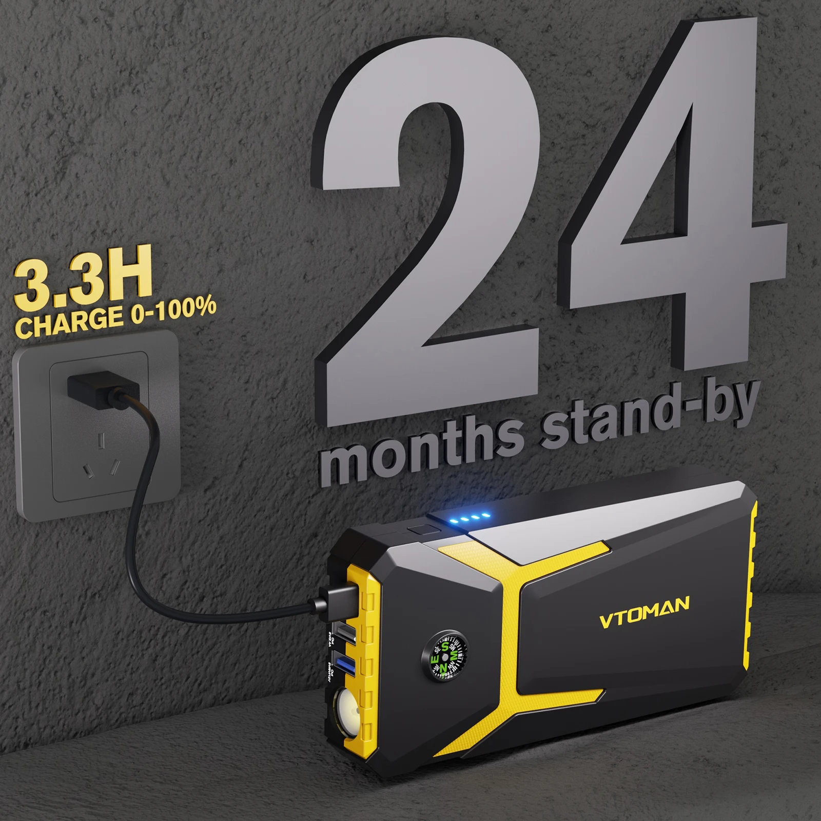 V6 Pro Car Jump Starter 6