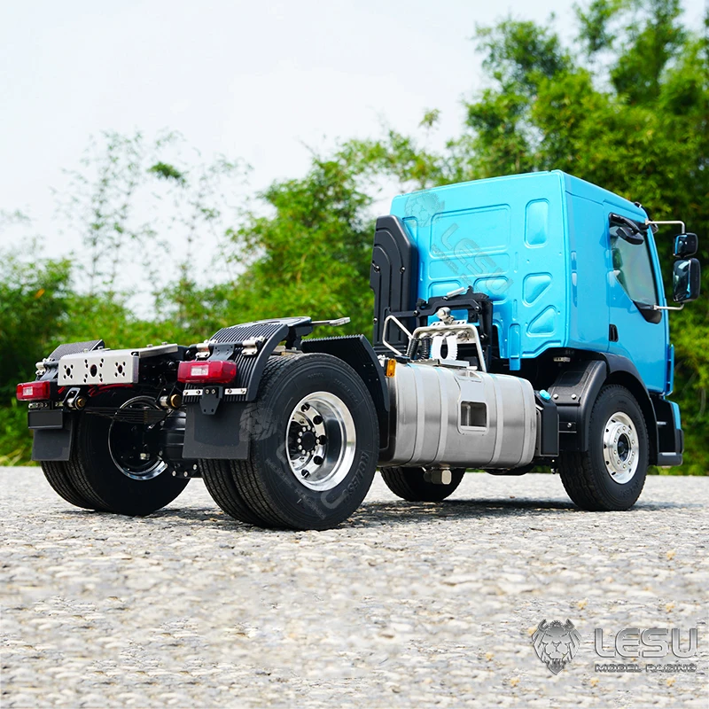 1:14 LESU Remote Control Tractor Truck 4*4 for RC Vm Radio Car DIY Tamiyay Trailer Model 2 Speed Transmission Th20526 TOUCAN Toy 5