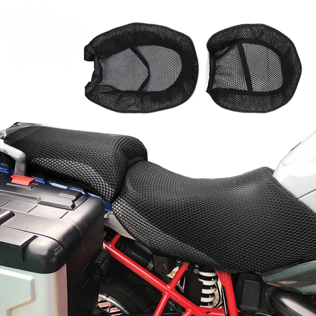 Juste de siège de moto en maille 3D, housse d'isolation thermique