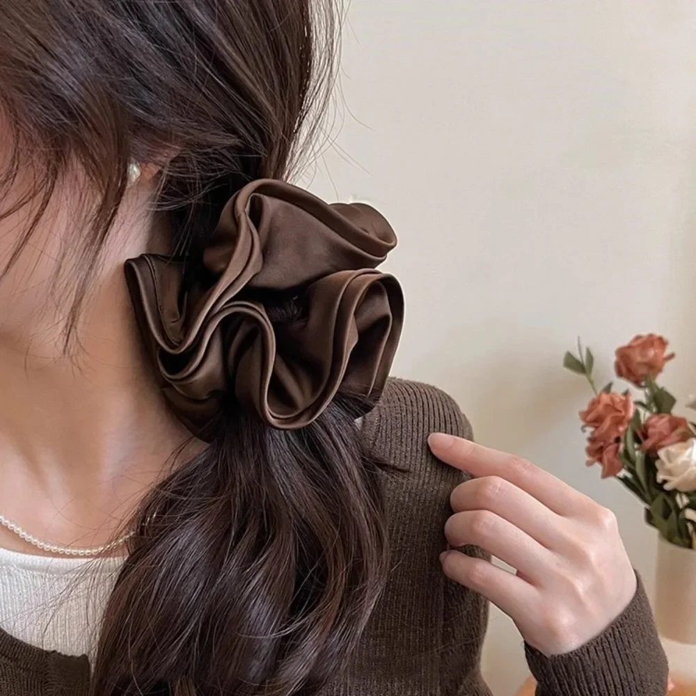 Stylish Korean Fashion Satin Hair Tie