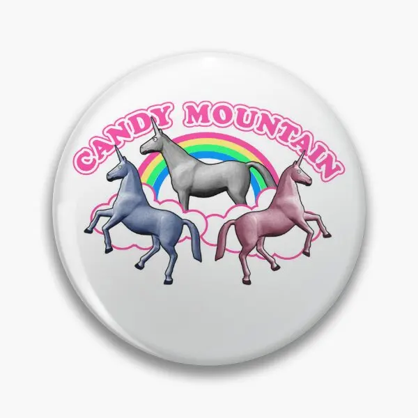 

Charlie The Unicorn Candy Mountain Filmc Soft Button Pin Creative Lapel Pin Gift Jewelry Funny Fashion Clothes Women Decor