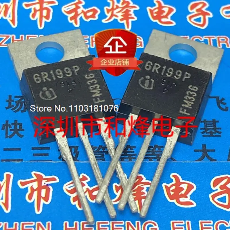 

6R199P IPP60R199CP TO-220 650V 16A New Original Stock Power chip