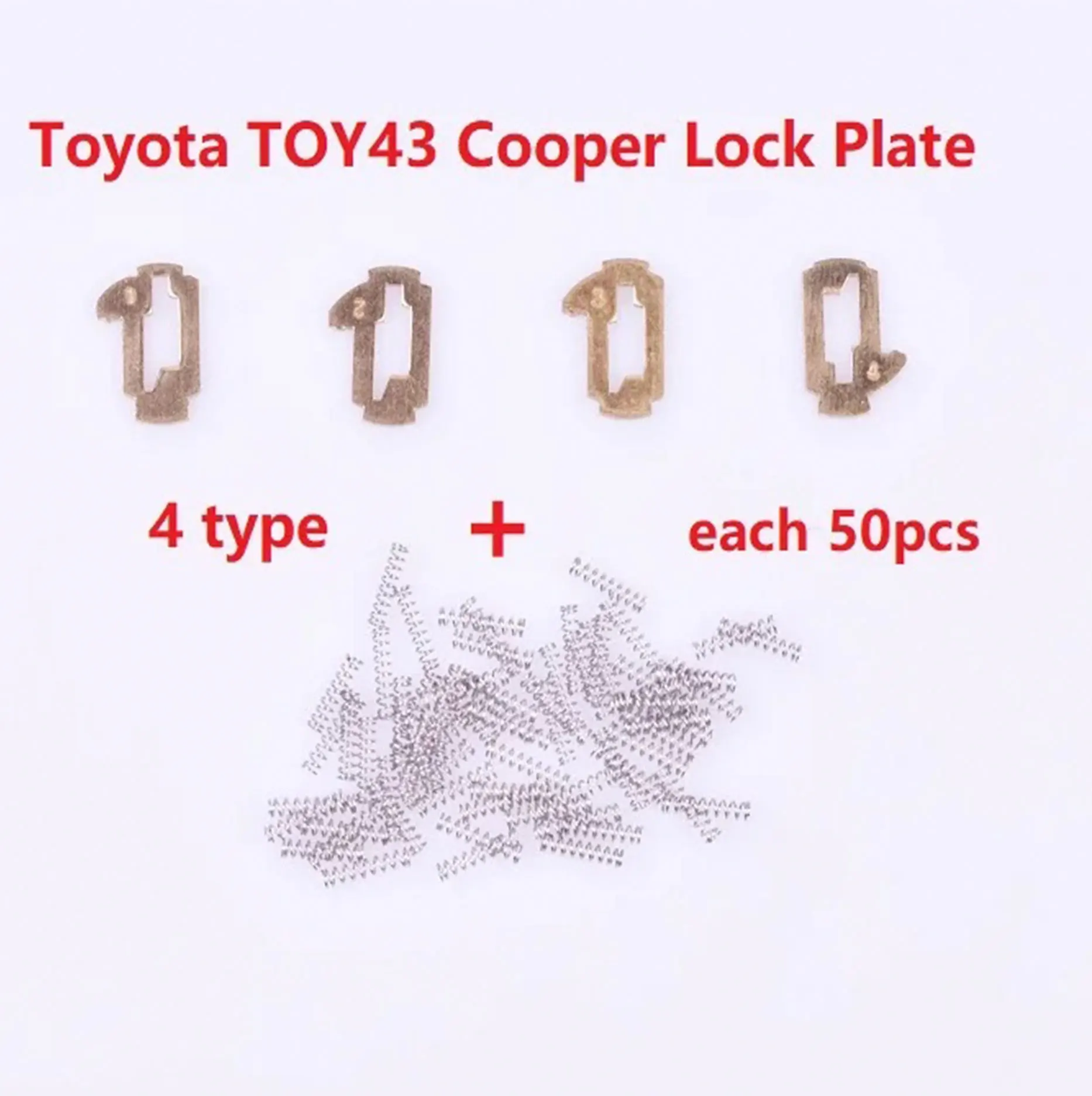 

200 шт., язычковые замки TOY43 для Toyota Camry Corolla №