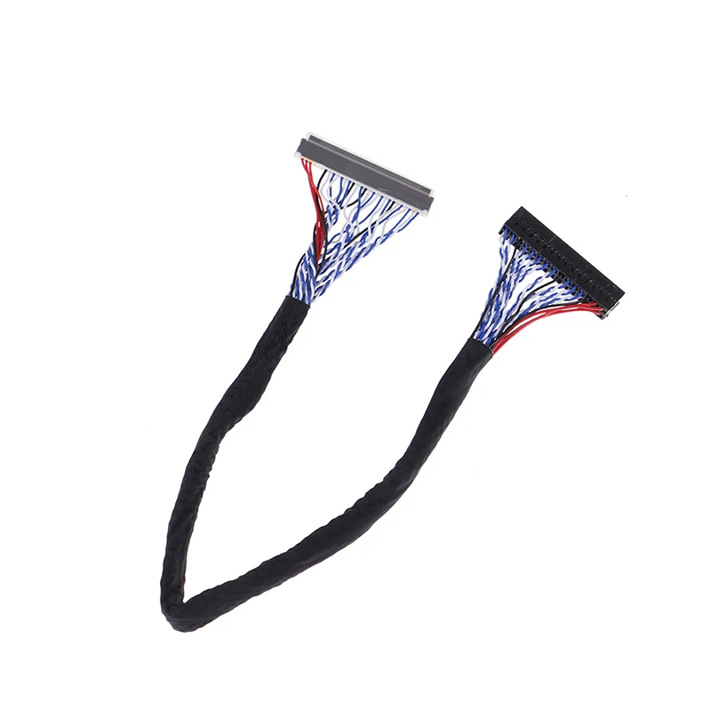 

25cm Cable 8 Bit LVDS Cable FIX-30 Pin 2ch For 17 19 22 26 Inch LCD/LED Panel Controller