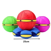 Blue Flying Saucer Ball Outdoor Parent Children Toy Foot Magic Deformation Foot Pressure Decompression Vent Ball 3