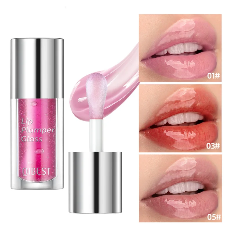 

Прозрачный зеркальный блеск для губ, увлажняющий, питательный, стойкий, не липкий