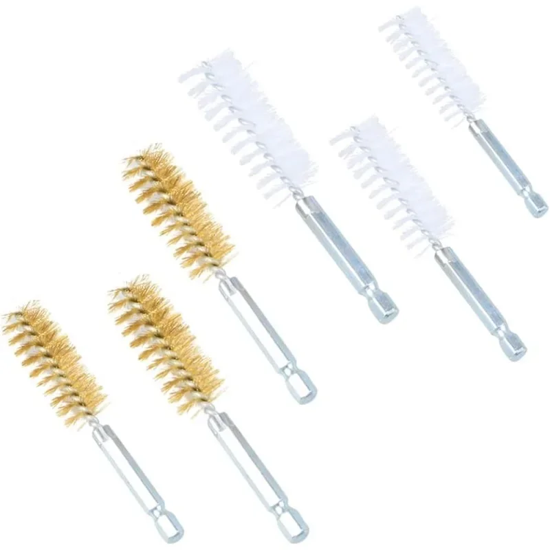 19pcs Universal Injector Seat Brush Cleaner Cleaning Tool Kit for Diesel Injectors Engines Car Special Disassembly Tool