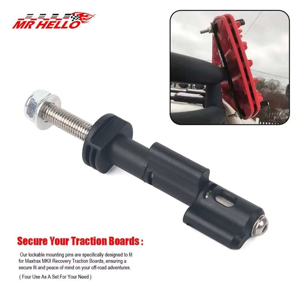 Mounting Pins For MaxTrax MKII Recovery/Traction Boards