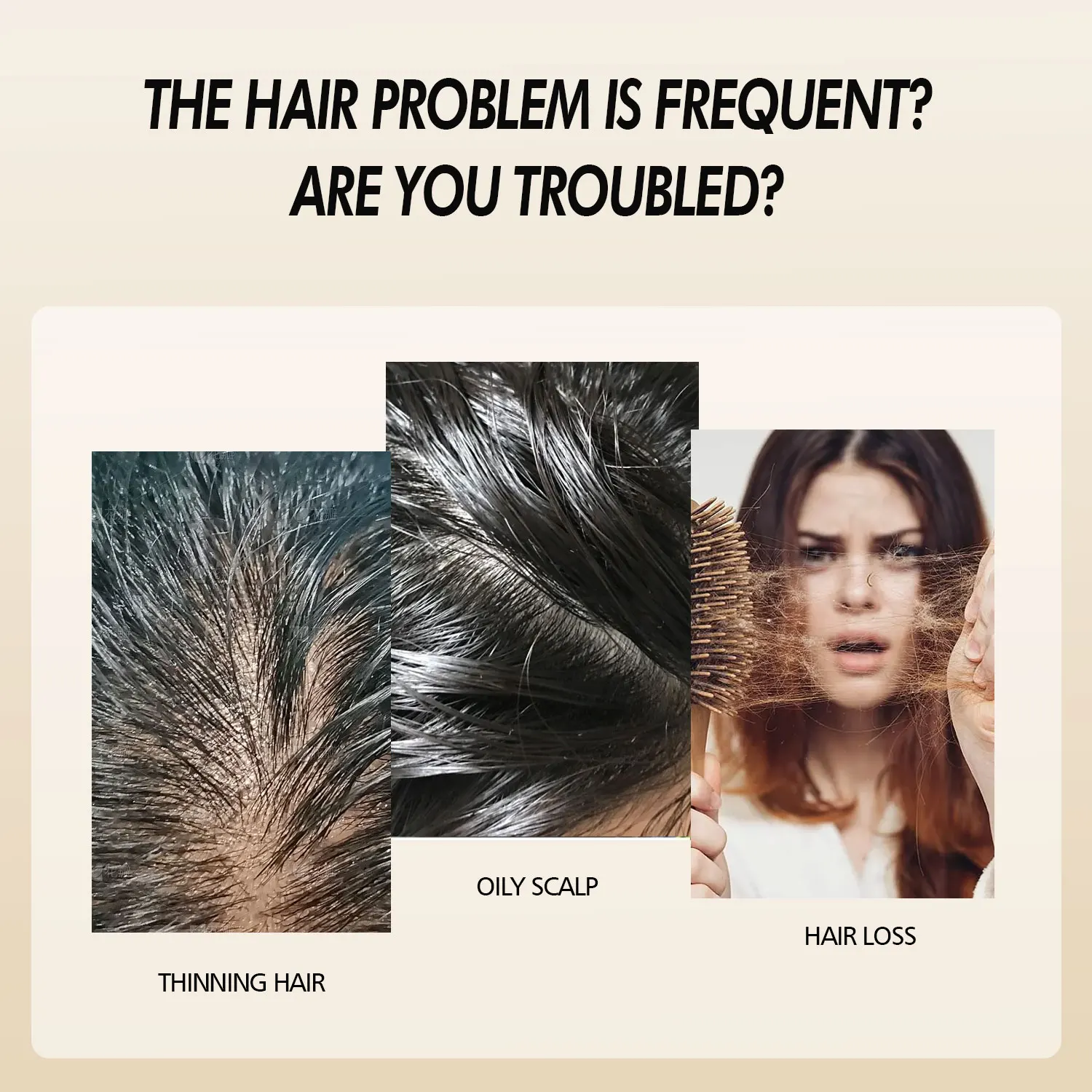 Description Picture 3 of itemRosemary Oil for Hair Growth Organic Hair Oil for Fast Hair Growth with Onion Black Seed Hair Growth Oil Control Hair Loss