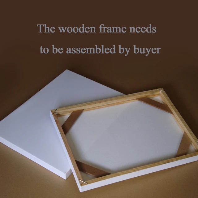 Wood Frame For Canvas Oil Painting Picture Nature DIY Frames For Painting  Decor