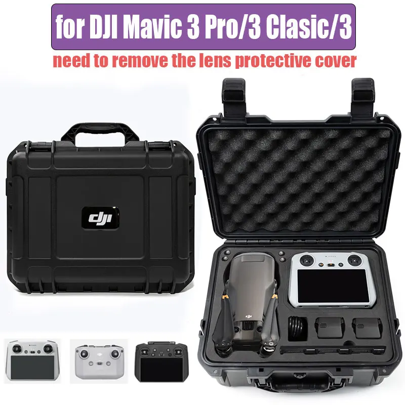 Explosion Proof Box DJI Mavic 3 Classic Shockproof Waterproof Hard Carrying Case Safety Storage Bag DJI Mavic 3 drone accessories drone storage bag dji case drone case
