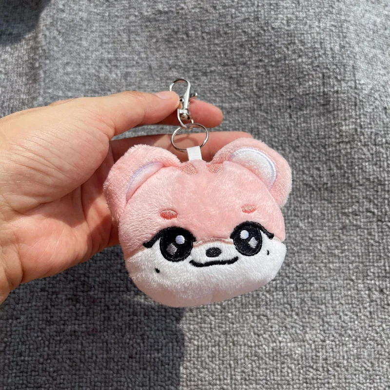 Ive Minive Plush Ive CHERRY LIZ GANGANJI DAL-E Rei NAORI Doll Keychain Minive Kpop Push Toy Pendant Key Chain Ring CHEEZ ERANG-E