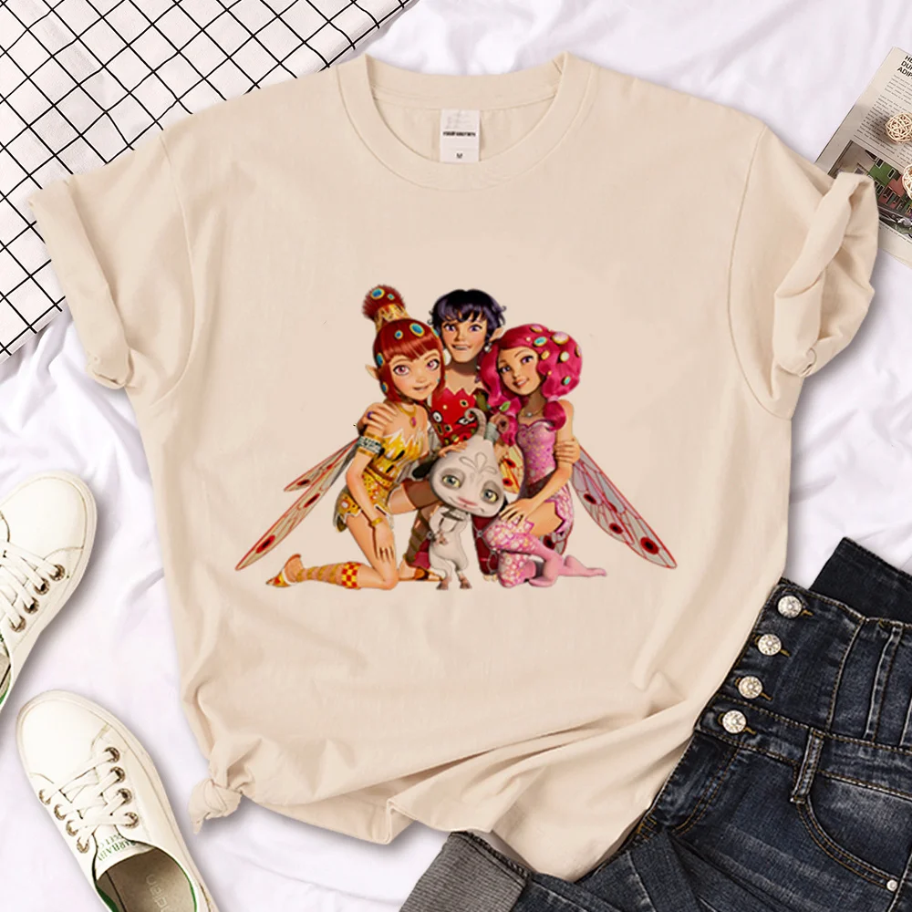 Mia And Me Tee Women Funny Anime Manga Tee Designer Femminile Harajuku Graphic Clothing