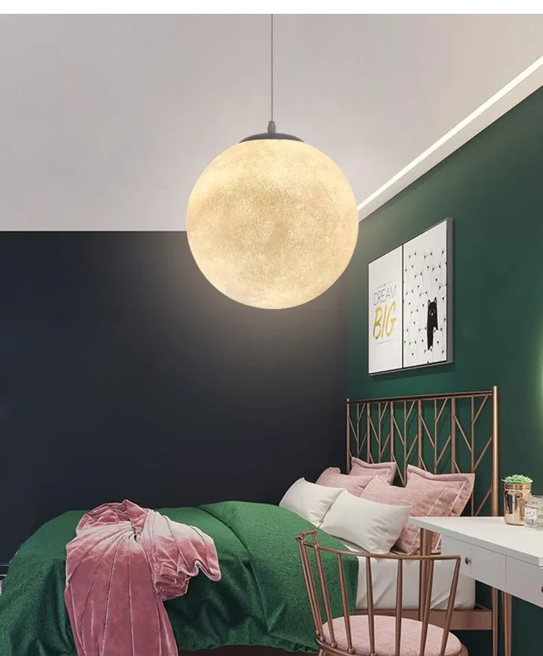 Nordic Moon LED Pendant Light 20
