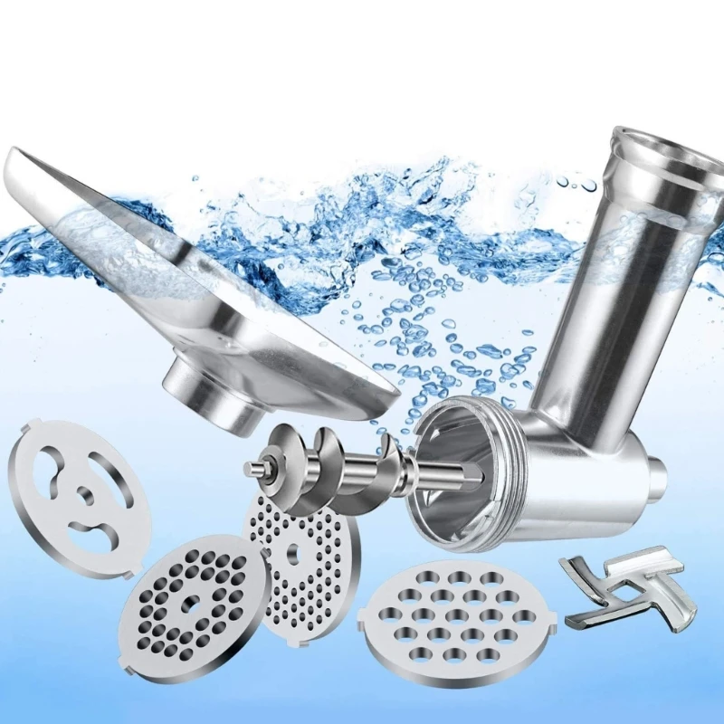 Metal Grinder Attachments for-KitchenAid Stand Mixers Grinder Sausage Stuffer Attachment