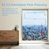 Tosima W2 Window Cleaner Robot, Automatic Cleaning with Intelligent Path Planning,3800Pa Suction Power,Edge Detection Technology 3