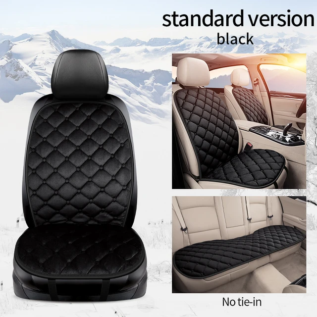 Winter Auto Sitz Auto Vorne/Hinten Sitzkissen Nicht-slip Short Plüsch Stuhl  Auto Sitzkissen Protector matte Pad - AliExpress