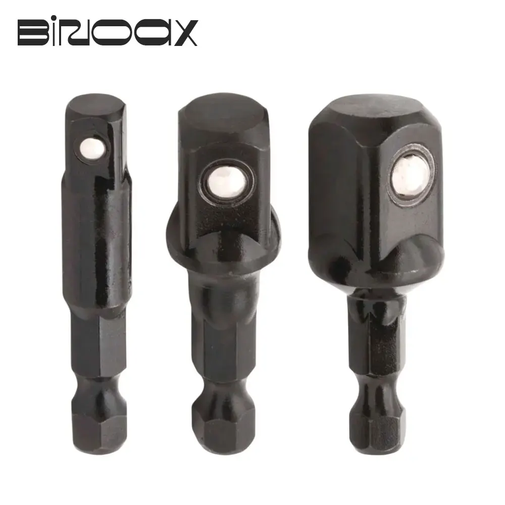 Binoax 스터비 임팩트 소켓 어댑터 및 연장 세트, 1/4 3/8, 1/2 인치 너트..