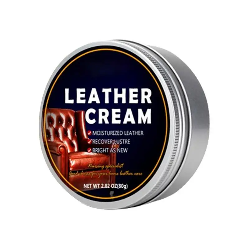 

Leather Shoe Repair Cream Refurbishing Cleaner Paste Anti Dry Cracking Cream Furniture Leather Restorer For Horse Saddle Boots