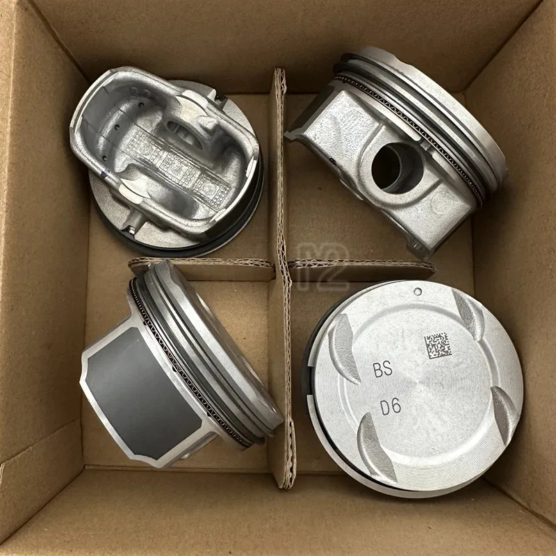 4 Pcs 23041-2B901 23041-2B911 23041-2B921 Piston Machine For Hyundai Veloster Creta 1.6 G4FC Kia K3 Cerato Seltos I 1.6 CVVT +