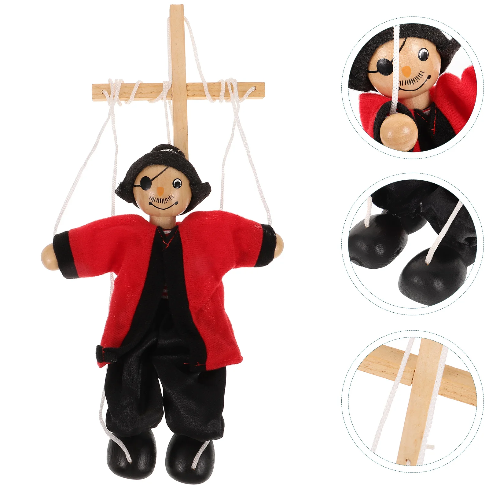

Marionette Hand Puppet Pirate Toys Clown Cloth Funny Interactive Child Children’s