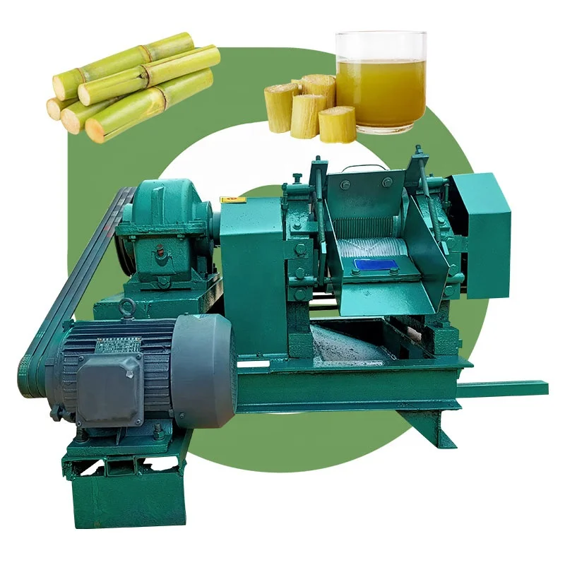 

Sugar Cane Mill Crusher Machine Hand Industry Two Engine Sugarcane Pressing Juice Extractor Price for Sale